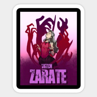 witch zarate Sticker